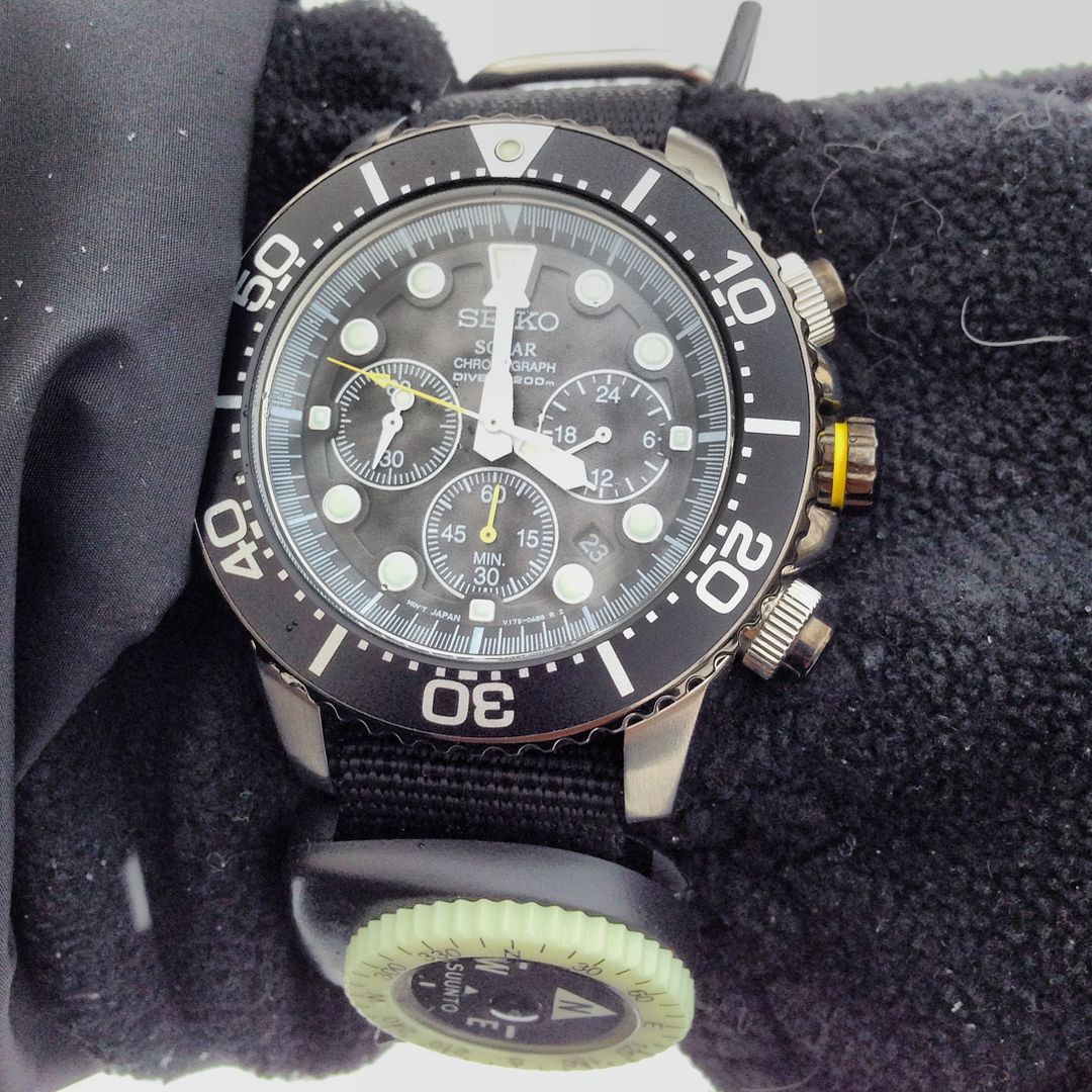 seiko solar wrist watch